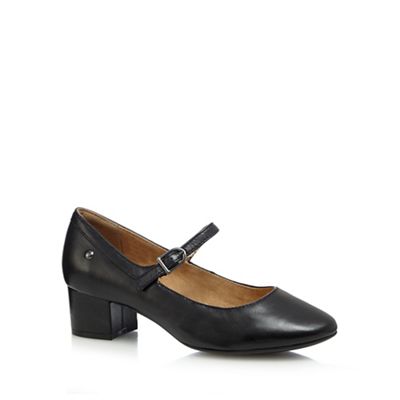 Black 'Nara Discover' low court shoes
